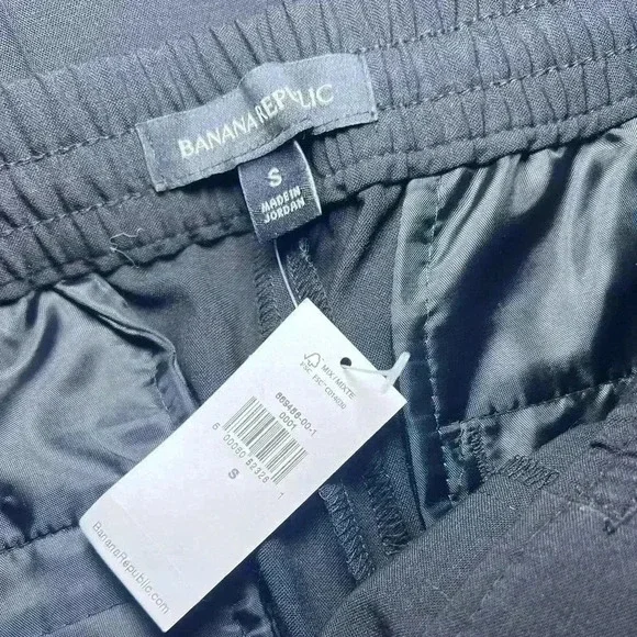 Banana Republic Elastic Waist Crop Slim Pants - Picture 7 of 9